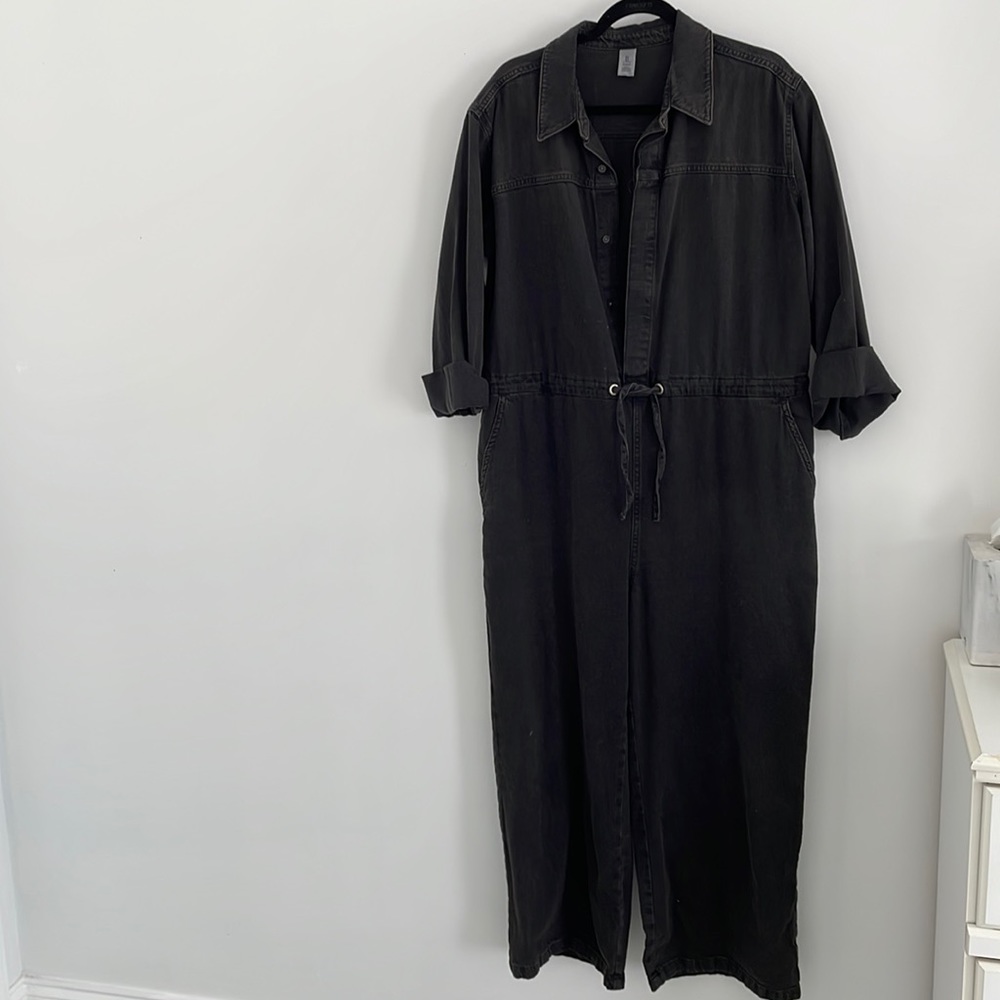 H&M denim jumper, oversized sized medium